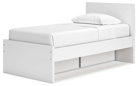 Onita Panel Platform Bed with 1 Side Storage