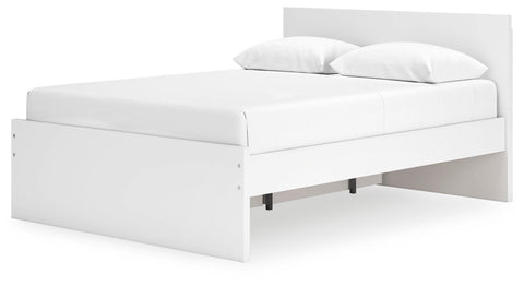 Onita Panel Platform Bed with 1 Side Storage
