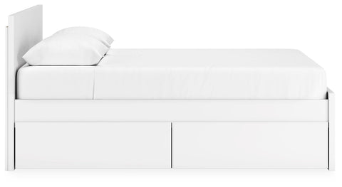 Onita Panel Platform Bed with 2 Side Storage