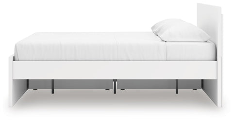 Onita Panel Platform Bed with 1 Side Storage