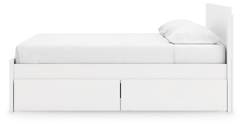 Onita Panel Platform Bed with 2 Side Storage