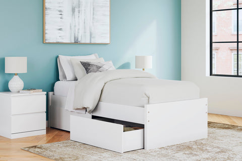 Onita Platform Bed with 1 Side Storage