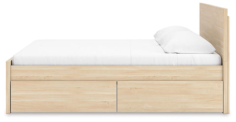 Onita Panel Platform Bed with 2 Side Storage