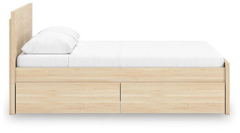 Onita Panel Platform Bed with 2 Side Storage
