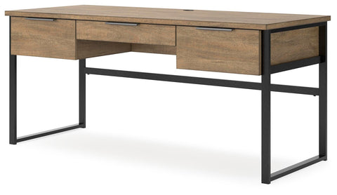 Montia Home Office Desk with Chair and Bookcase