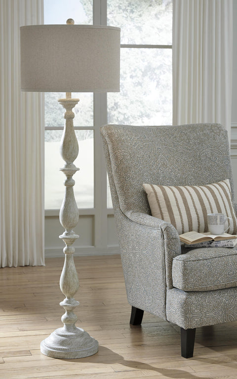 Bernadate 3-Piece Floor Lamp with 2 Table Lamps Set