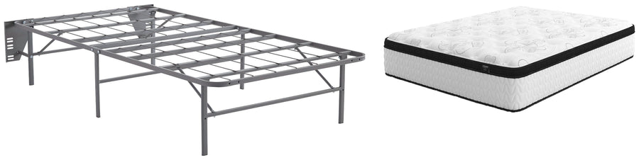 Chime 12 Inch Hybrid Mattress with Foundation