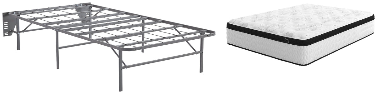 Chime 12 Inch Hybrid Mattress with Foundation