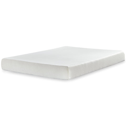 Alisdair Sleigh Bed with Chime 8" Memory Foam Mattress in a Box