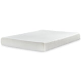 Alisdair Sleigh Bed with Chime 8" Memory Foam Mattress in a Box