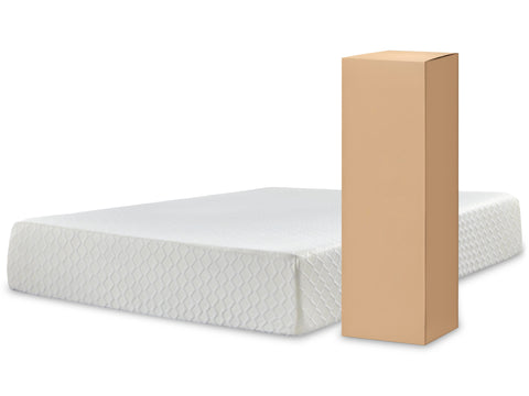 Calverson Platform Bed with Chime 12 Inch Plush Memory Foam Mattress