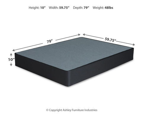 Chime 12 Inch Hybrid Mattress and Foundation Set