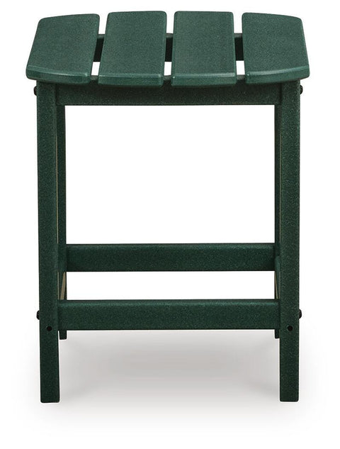 Sundown Shores 2 Adirondack Chairs with End table