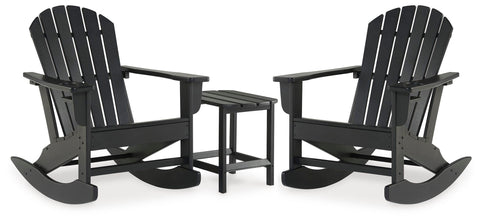 Sundown Treasure Outdoor Rocking Chairs and End Table Set