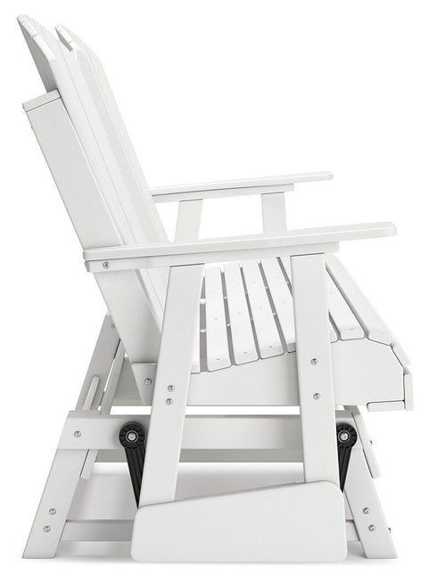Hyland Wave Outdoor Glider Loveseat