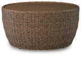 Double Point Outdoor Coffee Table