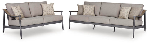 Ocean Beach Outdoor Sofa and Loveseat