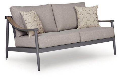 Ocean Beach Outdoor Sofa and Loveseat with Coffee Table