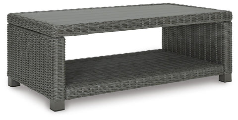 Elite Park Outdoor Loveseat with Coffee Table