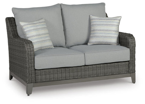 Elite Park Outdoor Loveseat with Coffee Table