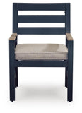 East Beach Outdoor Arm Chair with Cushion (Set of 2)