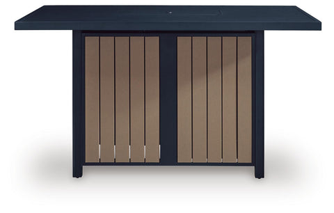 East Beach Outdoor Bar Table with Fire Pit