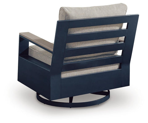 East Beach Outdoor Swivel Glider Chair with Cushion