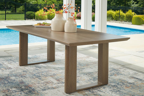 Serene Bay Outdoor Dining Table and 6 Chairs