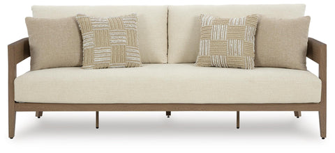 Serene Bay Outdoor Sofa with Cushion
