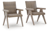 Cliff Trails Outdoor Arm Chair (Set of 2)