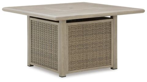 Cliff Trails Outdoor Fire Pit Table and 4 Chairs