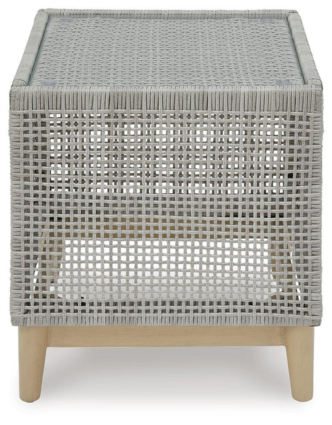Seton Creek 2 Outdoor Lounge Chairs with End Table