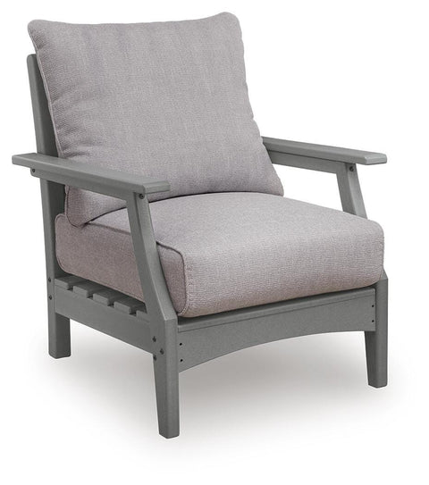 Cove Beach Outdoor Lounge Chair with Cushion