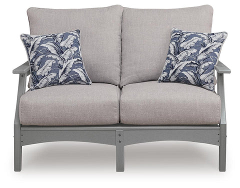 Cove Beach Outdoor Sofa and Loveseat
