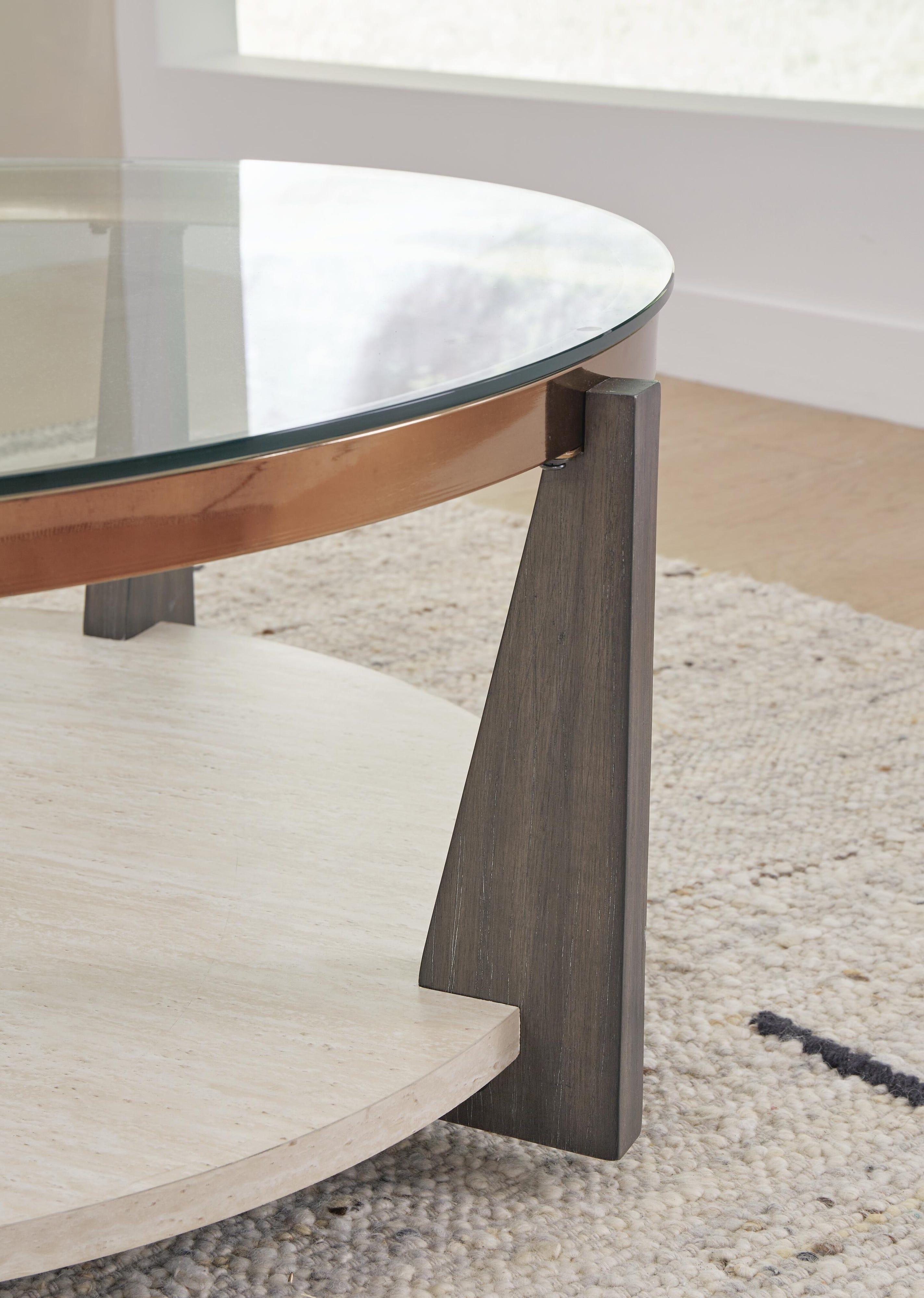 Frazwa Coffee Table with 2 End Tables