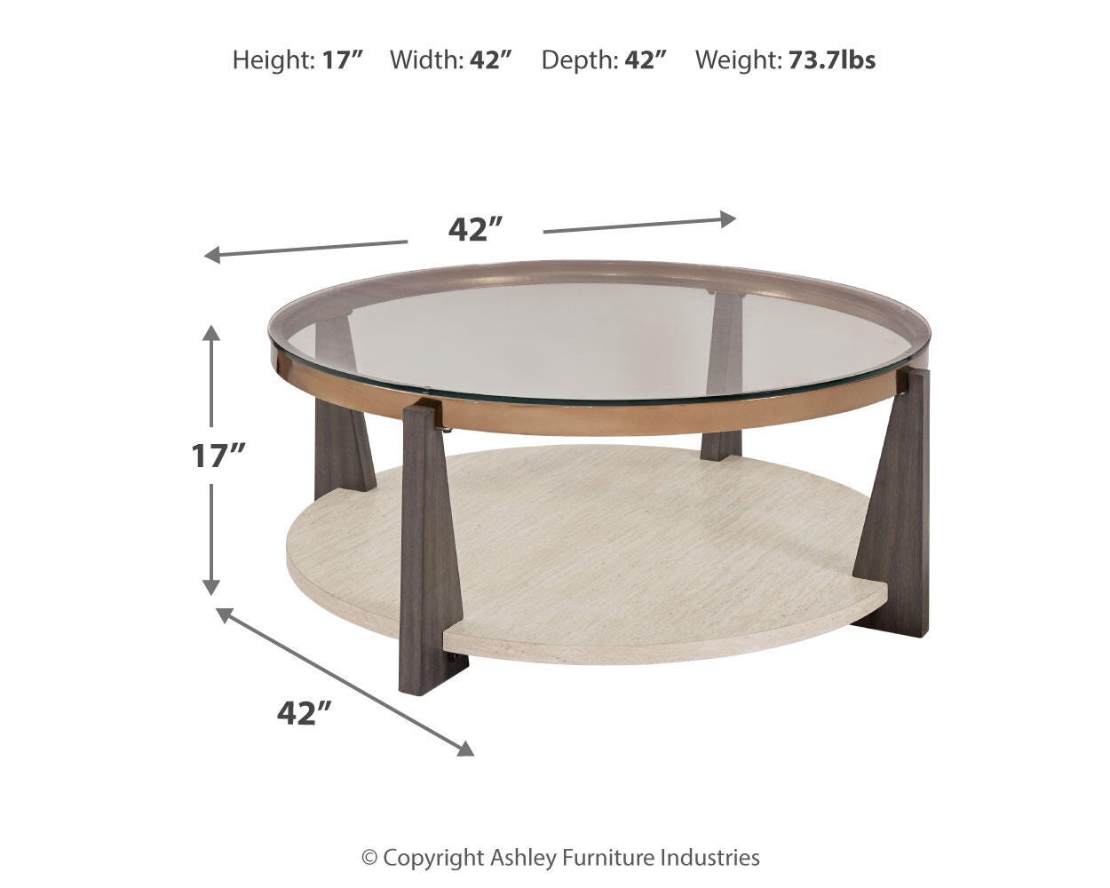 Frazwa Coffee Table with 1 End Table