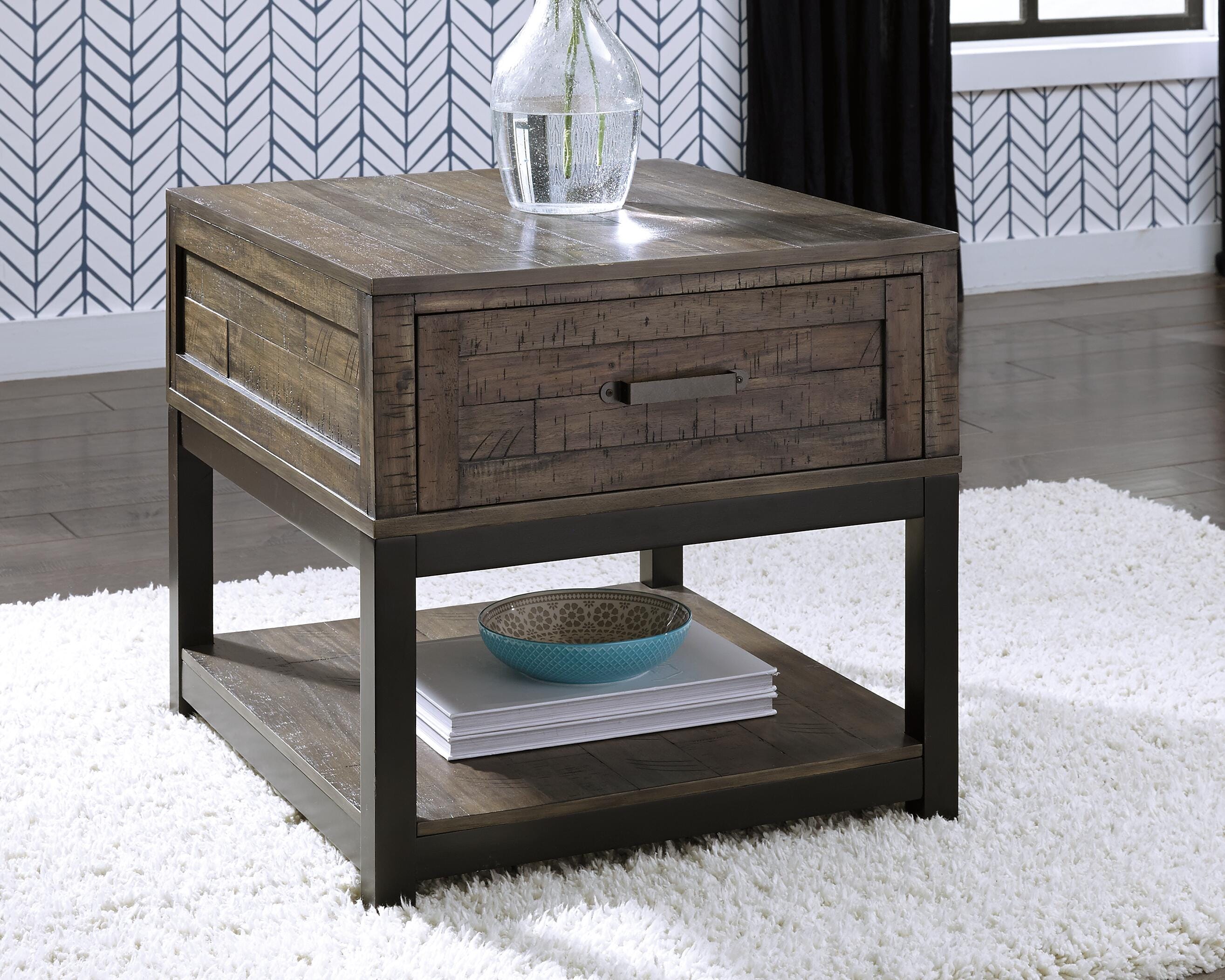 Johurst Coffee Table with 1 End Table