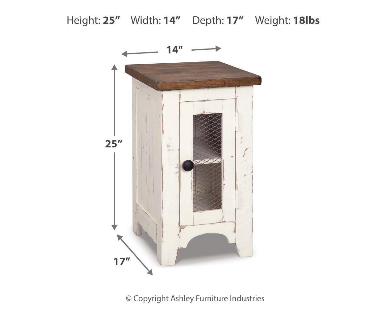 Wystfield Coffee Table with 1 End Table