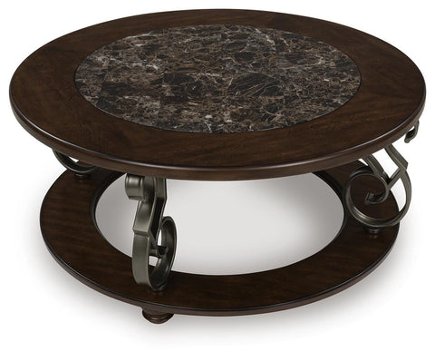 Frallyn Coffee Table and 2 Ends