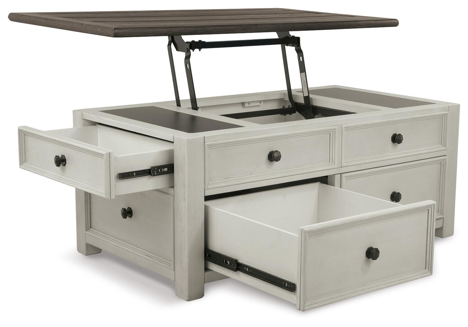 Vanderley Coffee Table with End Table and Chairside End Table