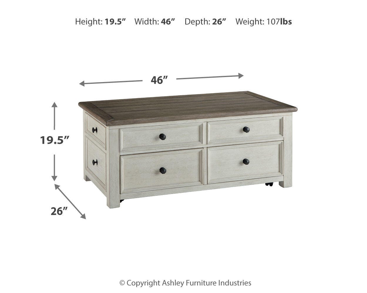 Vanderley Coffee Table and 2 Chairside End Tables