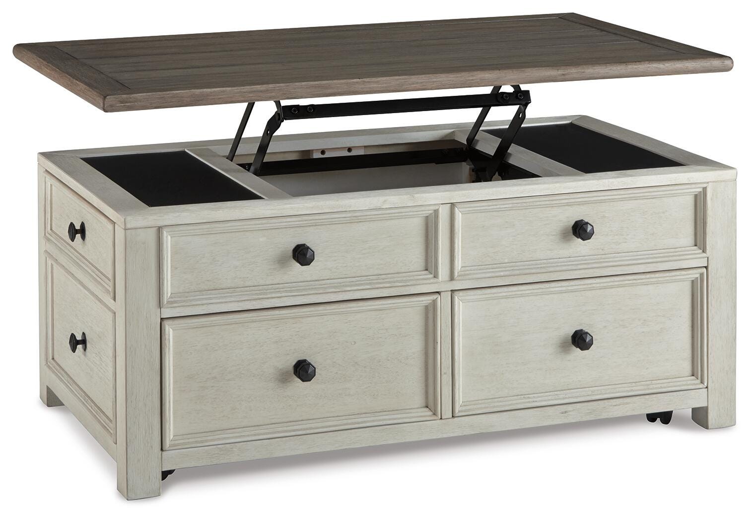 Vanderley Coffee Table with End Table and Chairside End Table