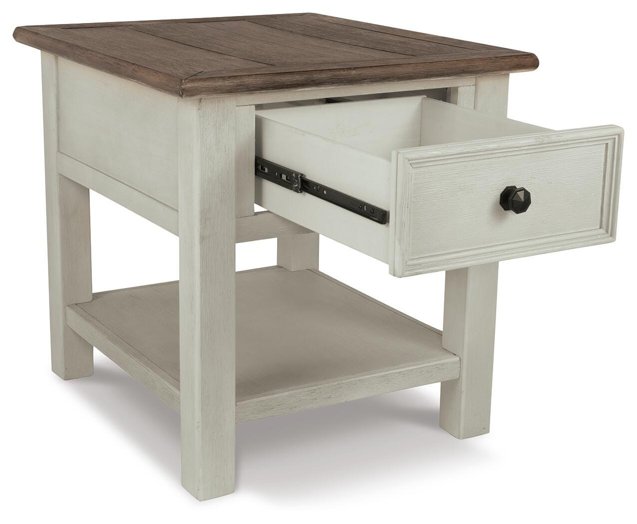 Bolanburg Coffee Table with End Table and Chairside End Table