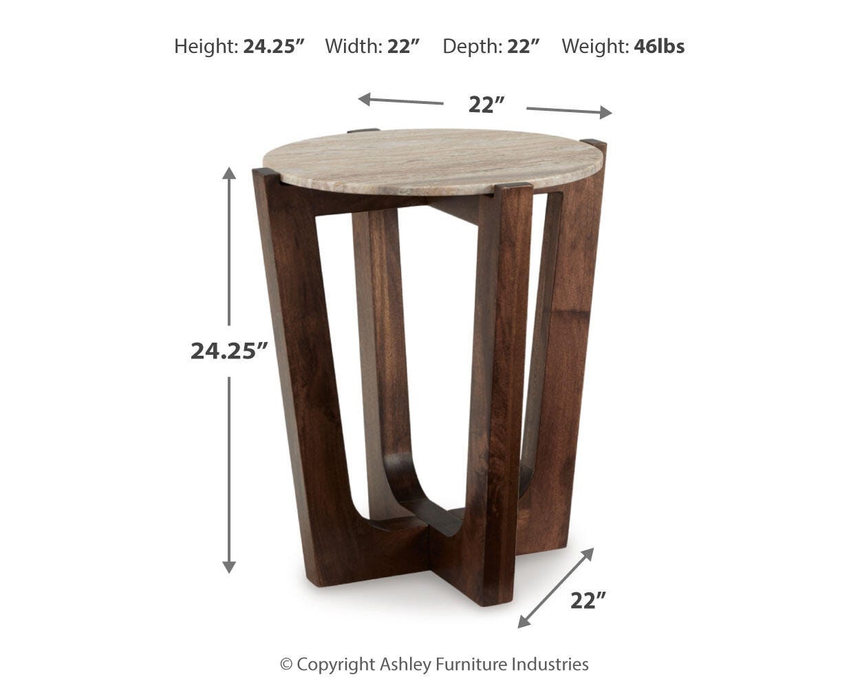 Tanidore Coffee Table with 2 End Tables