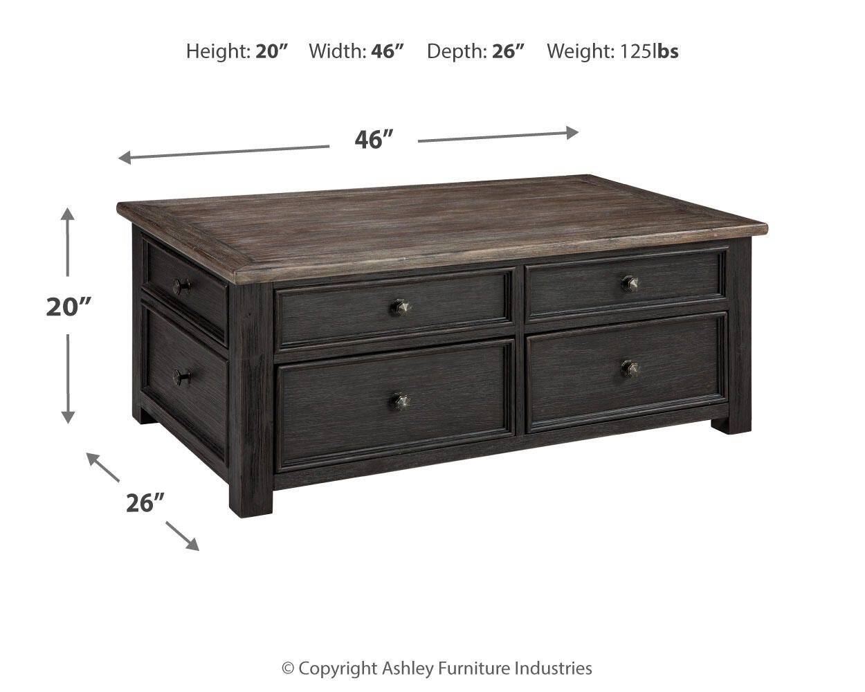 Pinehurst Coffee Table with 2 End Tables