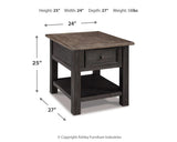 Pinehurst End Table