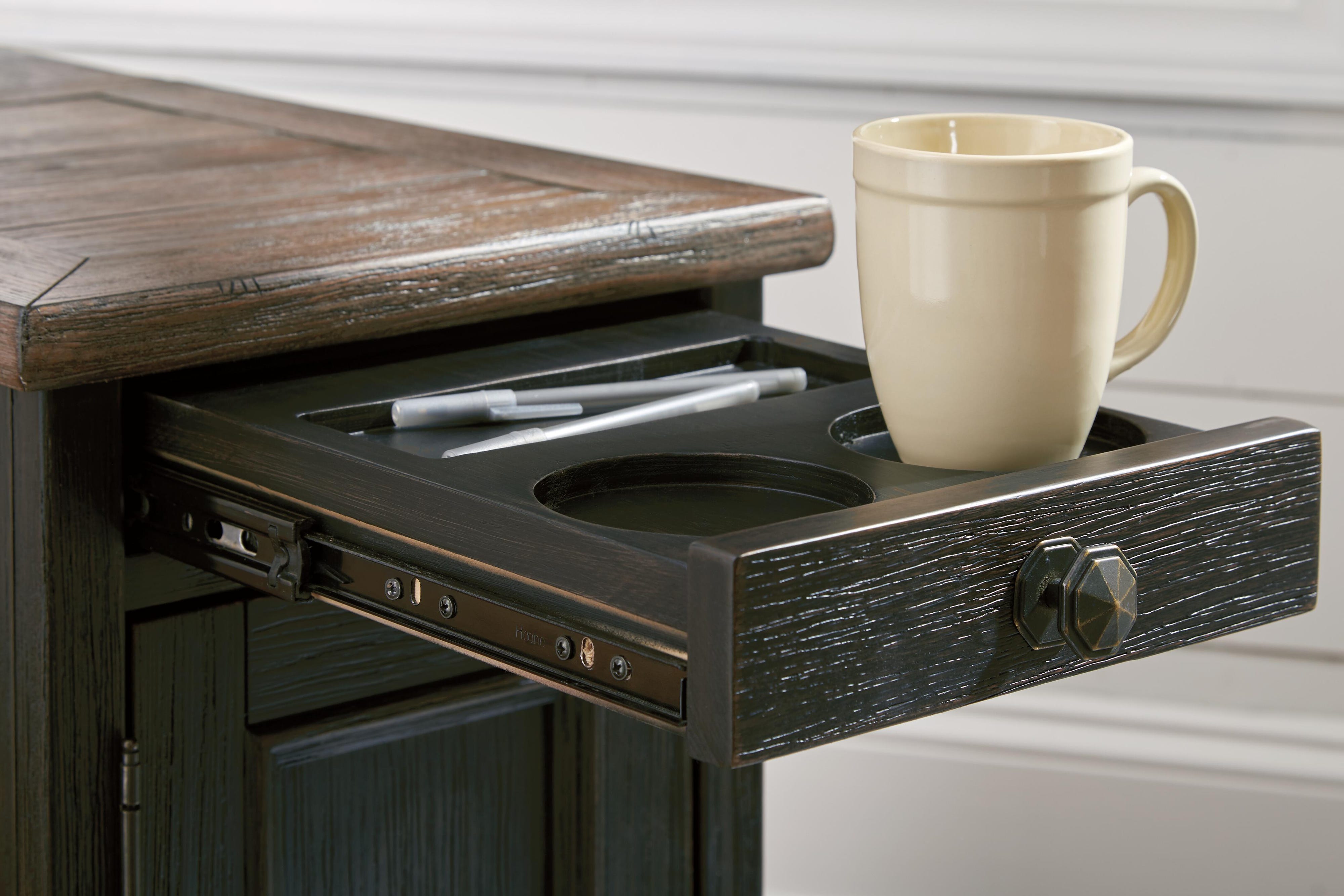 Tyler Creek Coffee Table with 2 End Tables