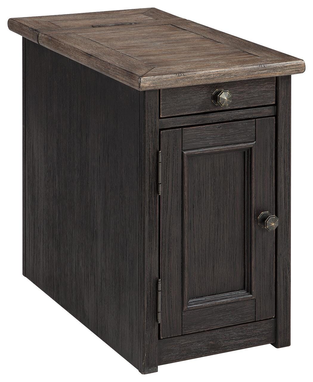 Tyler Creek Coffee Table and 1 End Table with USB Charging