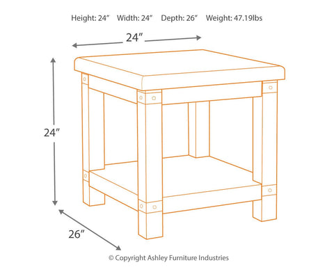 Carynhurst 2 End Tables