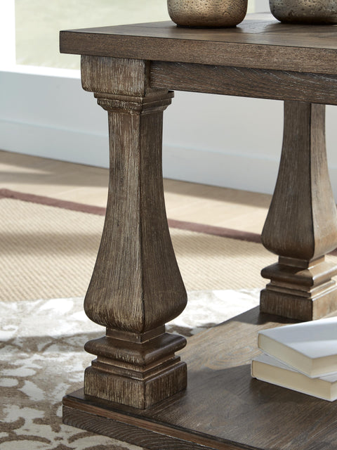 Johnelle Coffee Table with 2 End Tables